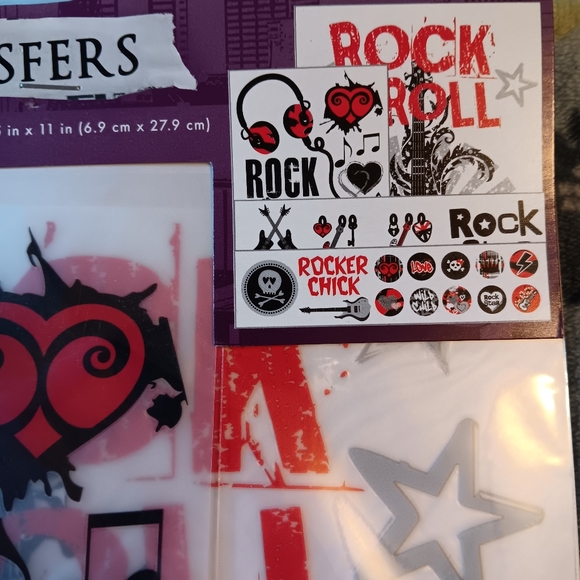 Iron on transfers ( rock star edition) - Picture 7 of 7